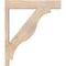Ekena Millwork Funston Block Smooth Outlooker, Douglas Fir, 5 1/2"W x 24"D x 28"H OUT06X24X28FST05SDF - alternate 4